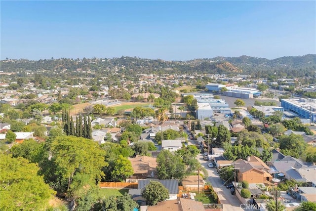 351 Vista Pl, Los Angeles, CA 90042 - aerial view of residential area with a mountainous background