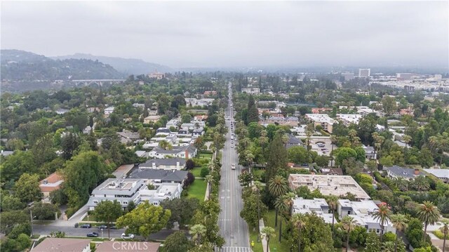 740 S Orange Grove Blvd Unit 7, Pasadena, CA 91105 - aerial view of property and surrounding area featuring nearby suburban area and mountains