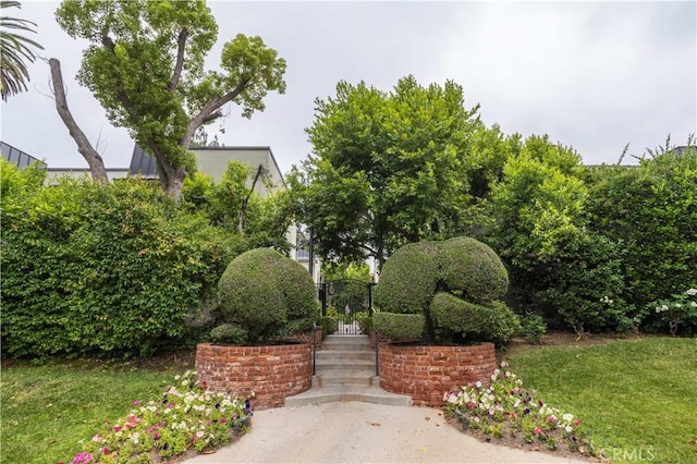 740 S Orange Grove Blvd Unit 7, Pasadena, CA 91105 - view of home's community featuring a lawn
