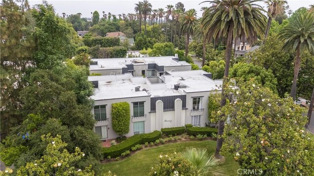 740 S Orange Grove Blvd Unit 7, Pasadena, CA 91105 - view of subject property with a tree filled landscape