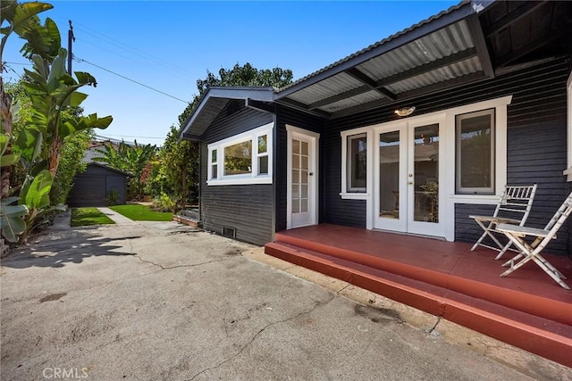 1111 Dawson Ave, Long Beach, CA 90804 - exterior space with french doors
