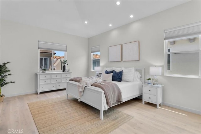 2117 Marshallfield Ln Unit B, Redondo Beach, CA 90278 - bedroom with recessed lighting and light wood finished floors