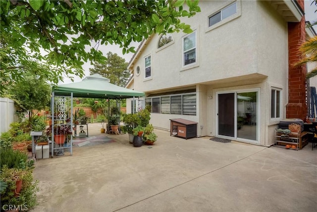 7008 Davenport Ct, Rancho Cucamonga, CA 91701 - view of patio / terrace with a gazebo