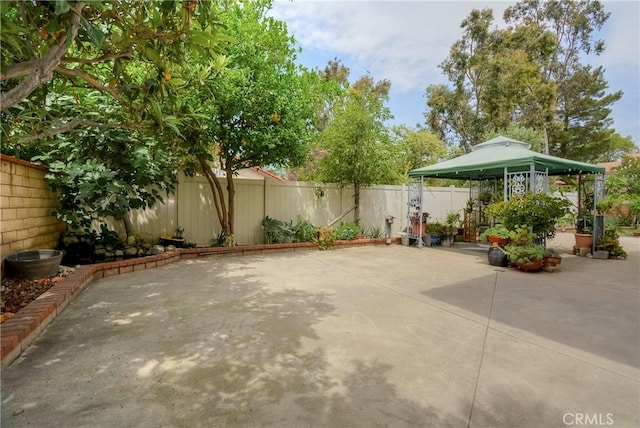 7008 Davenport Ct, Rancho Cucamonga, CA 91701 - fenced backyard featuring a gazebo and a patio
