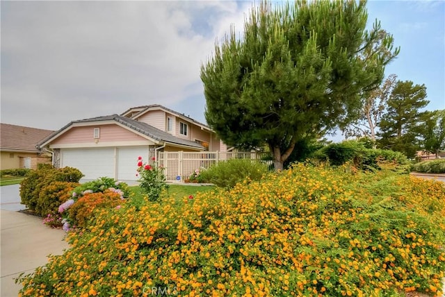 7008 Davenport Ct, Rancho Cucamonga, CA 91701 - view of front of house with an attached garage