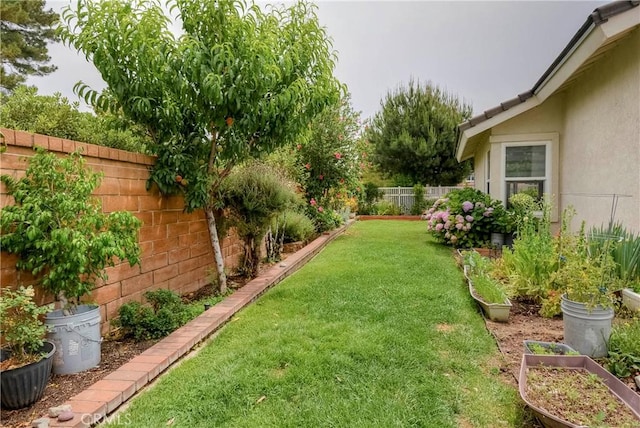 7008 Davenport Ct, Rancho Cucamonga, CA 91701 - fenced backyard with a vegetable garden