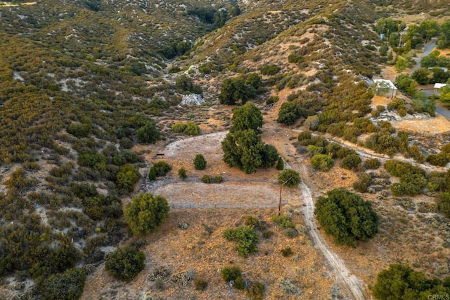 26380 San Felipe Rd, Warner Springs, CA 92086 - aerial view of property's location with rural landscape
