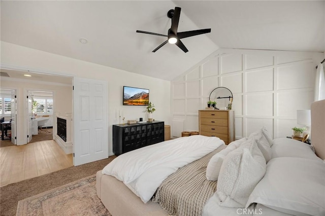 637 Silver Bridle Rd, Walnut, CA 91789 - bedroom with vaulted ceiling and carpet