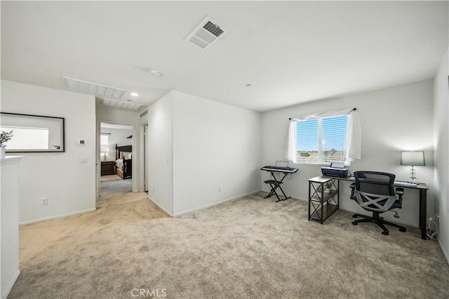 14160 Hercules St, Hesperia, CA 92345 - carpeted home office featuring baseboards