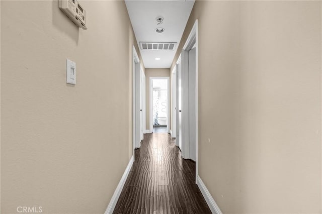 17959 Cantara St, Reseda, CA 91335 - hall featuring dark wood finished floors and recessed lighting
