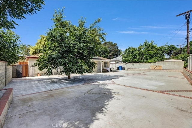 17959 Cantara St, Reseda, CA 91335 - exterior space featuring a patio, a fenced backyard, and stucco siding