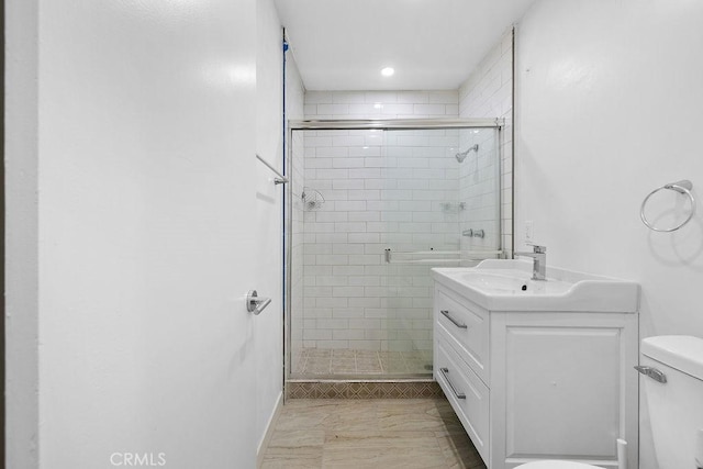 18720 Keswick St, Reseda, CA 91335 - bathroom with a stall shower and vanity