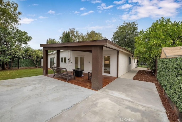18720 Keswick St, Reseda, CA 91335 - view of patio with french doors