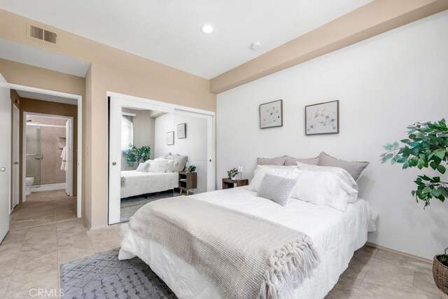 3284 Barham Blvd Unit 201, Los Angeles, CA 90068 - bedroom with a closet and recessed lighting