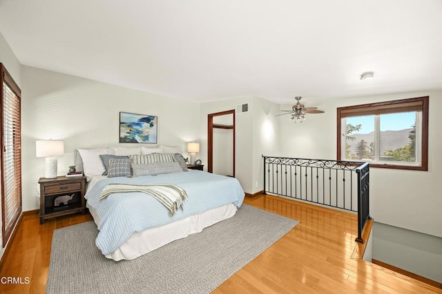 5245 Ramsdell Ave, La Crescenta, CA 91214 - bedroom featuring light wood finished floors