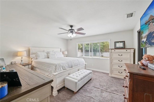 1346 Butler Way, Upland, CA 91786 - bedroom with light colored carpet and ceiling fan