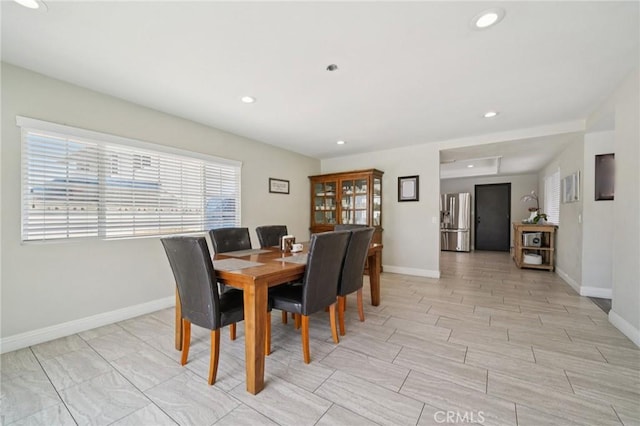 1346 Butler Way, Upland, CA 91786 - dining room with baseboards and recessed lighting