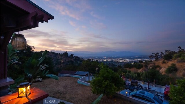 2935 Athel Dr, Hacienda Heights, CA 91745 - view of yard at dusk