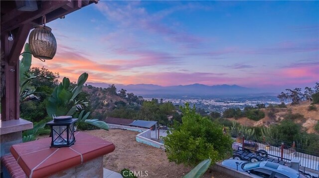 2935 Athel Dr, Hacienda Heights, CA 91745 - view of yard with a mountain view