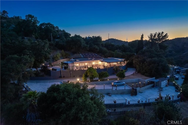 2935 Athel Dr, Hacienda Heights, CA 91745 - aerial view at dusk