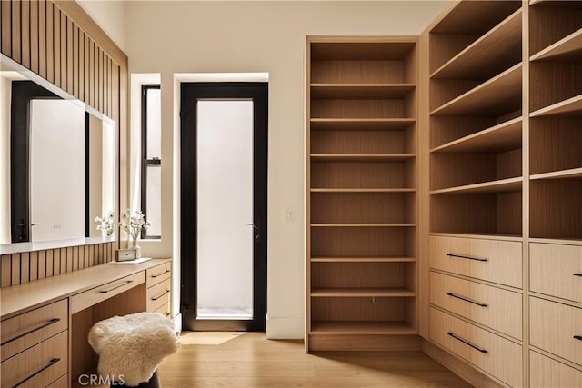 1955 Curson Pl, Los Angeles, CA 90046 - walk in closet with light wood-style flooring