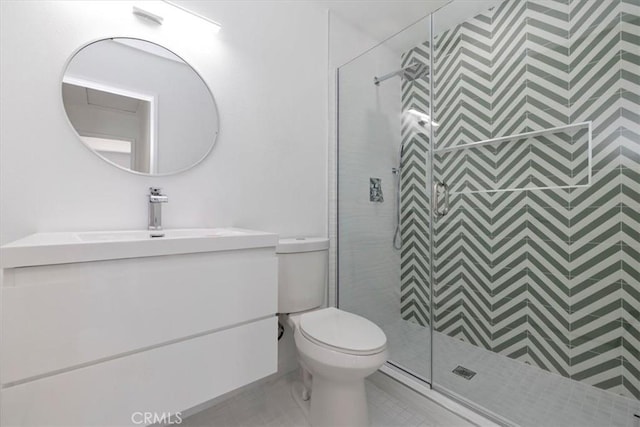 2002 N Whitewater Club Dr N, Palm Springs, CA 92262 - bathroom with vanity and a stall shower