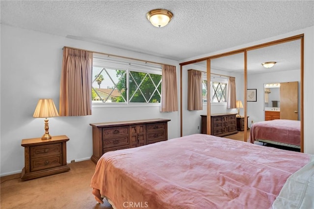18944 Prairie St, Northridge, CA 91324 - bedroom with carpet floors and a textured ceiling