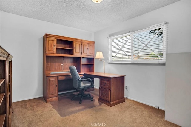 18944 Prairie St, Northridge, CA 91324 - carpeted office with a textured ceiling and baseboards
