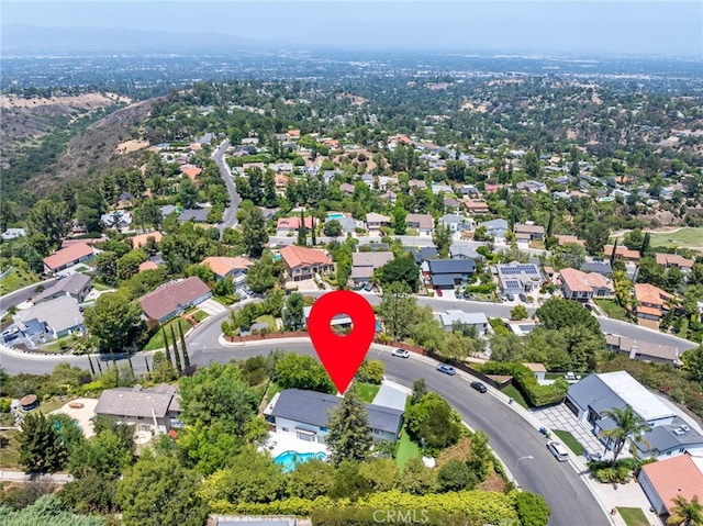 20101 Greenbriar Dr, Tarzana, CA 91356 - aerial view of residential area