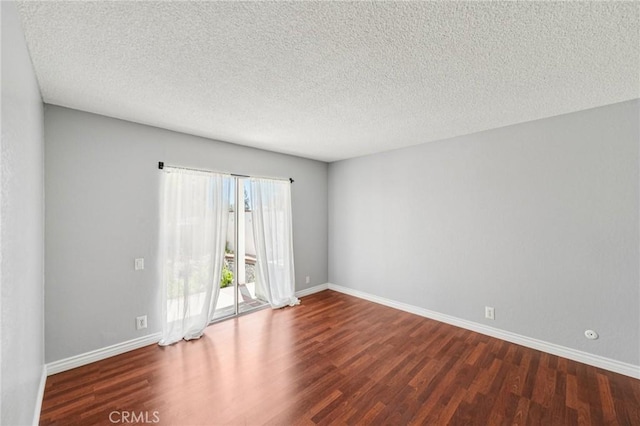 23441 Via Ronda, Mission Viejo, CA 92691 - spare room featuring wood finished floors and a textured ceiling