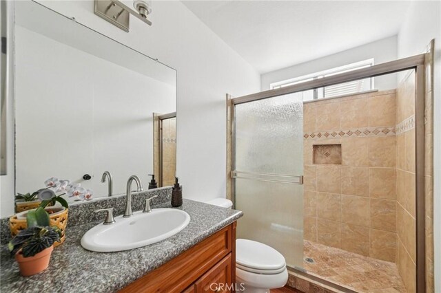 23441 Via Ronda, Mission Viejo, CA 92691 - bathroom with a shower stall and vanity