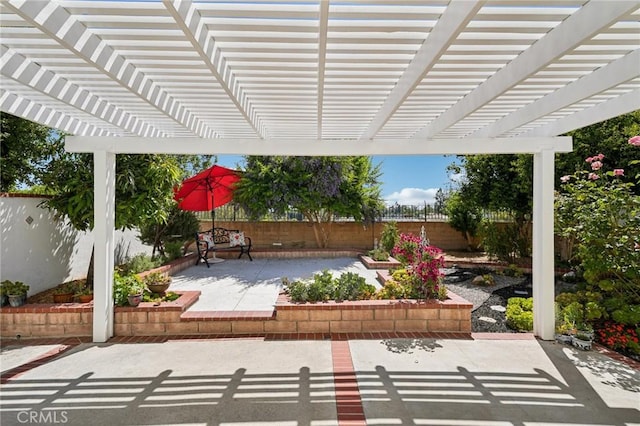 23441 Via Ronda, Mission Viejo, CA 92691 - fenced backyard featuring a patio area
