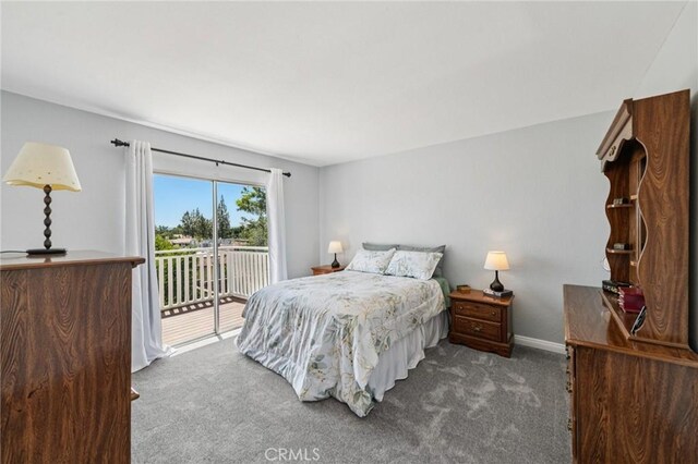 23441 Via Ronda, Mission Viejo, CA 92691 - bedroom featuring access to outside and carpet