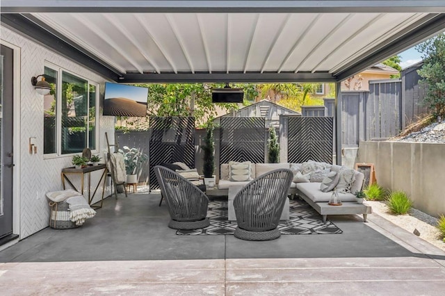 5414 Foxtail Loop, Carlsbad, CA 92010 - view of patio with outdoor lounge area