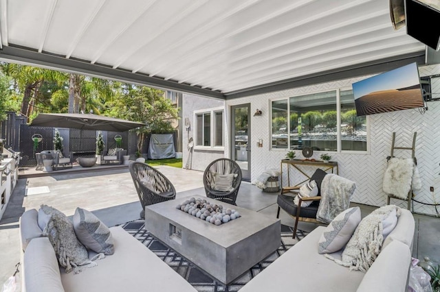 5414 Foxtail Loop, Carlsbad, CA 92010 - view of patio featuring outdoor lounge area