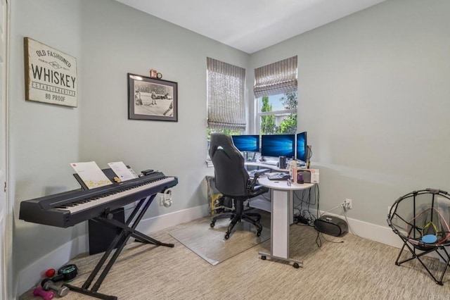 5414 Foxtail Loop, Carlsbad, CA 92010 - office area with baseboards