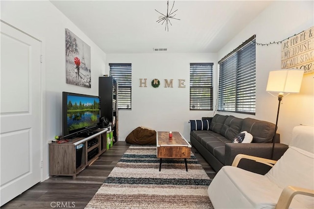 677 Savi Dr Unit 101, Corona, CA 92878 - living room with dark wood-style floors