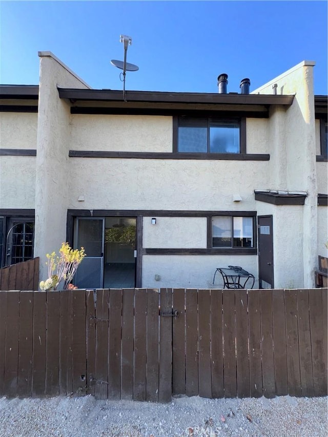 1107 Grieb Dr, Arroyo Grande, CA 93420 - rear view of house featuring stucco siding