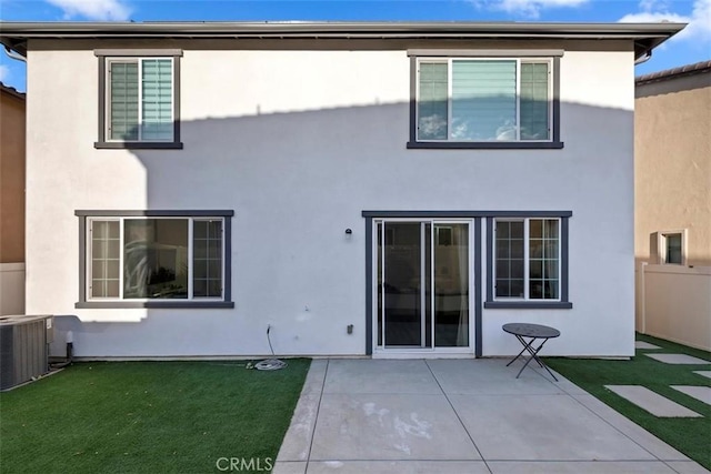 2275 Melogold Way, Corona, CA 92883 - back of house with stucco siding and a patio area