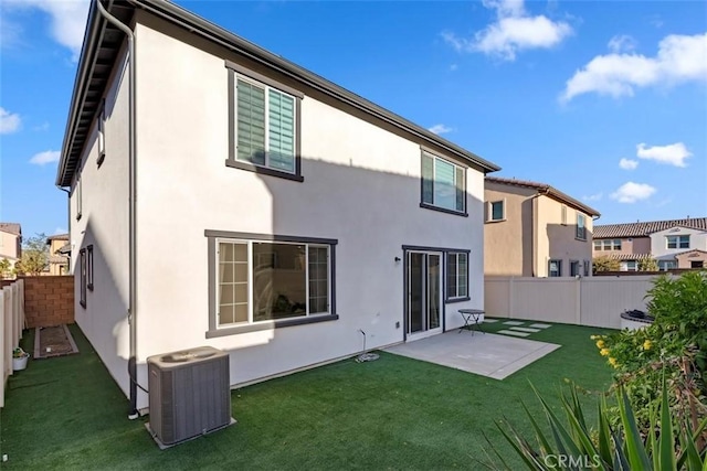 2275 Melogold Way, Corona, CA 92883 - back of house featuring a fenced backyard, a patio, and stucco siding
