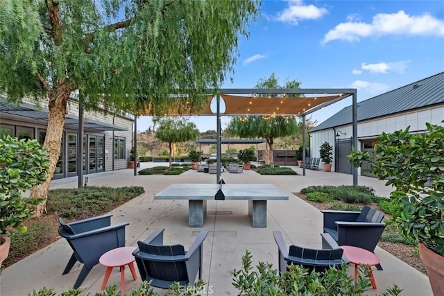 2275 Melogold Way, Corona, CA 92883 - view of community featuring a patio area and a pergola