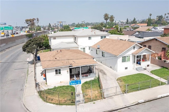 4045 Dennison St, Los Angeles, CA 90023 - aerial perspective of suburban area