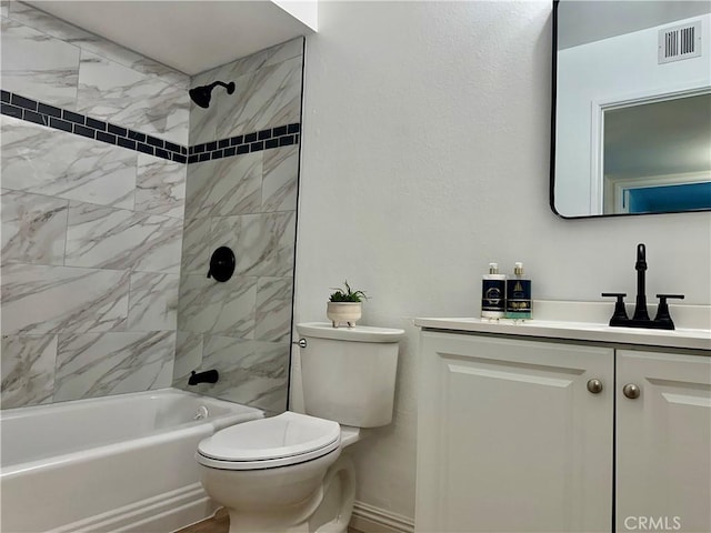 29041 Desert Hills Rd, Menifee, CA 92586 - bathroom with vanity and shower / bath combination