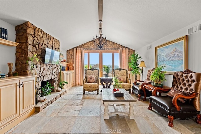 22410 Starwood Dr, Yorba Linda, CA 92887 - living area with a fireplace