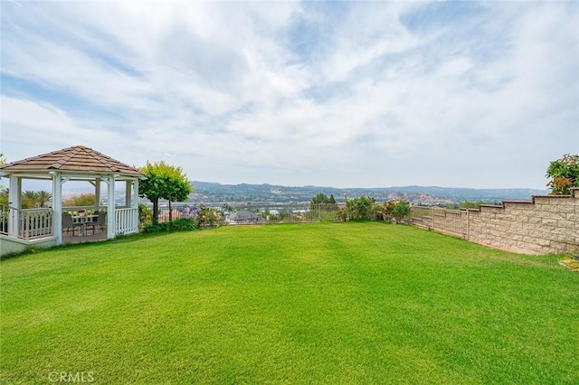 22410 Starwood Dr, Yorba Linda, CA 92887 - view of yard featuring a gazebo