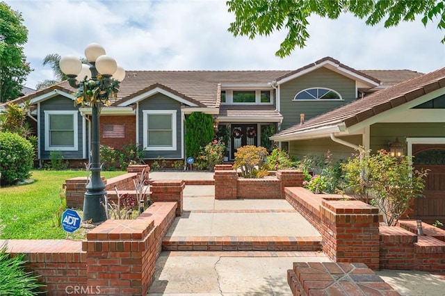 22410 Starwood Dr, Yorba Linda, CA 92887 - view of front of house with a tile roof