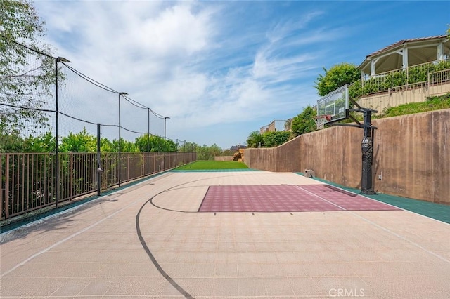22410 Starwood Dr, Yorba Linda, CA 92887 - view of basketball court with basketball hoop