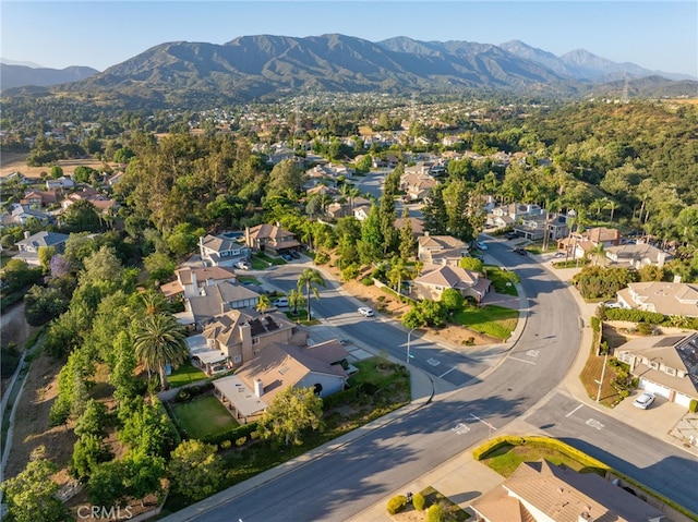 6001 Via De Mansion, La Verne, CA 91750 - aerial view of residential area with mountains