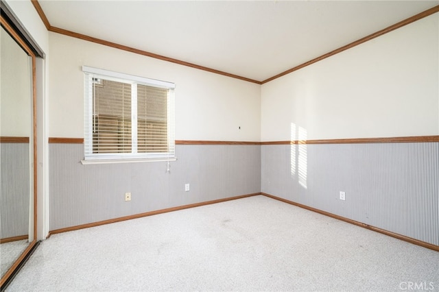 6001 Via De Mansion, La Verne, CA 91750 - carpeted empty room with crown molding