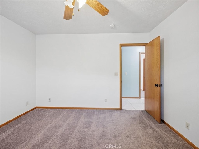 7556 Glider Ave, Hesperia, CA 92345 - carpeted empty room featuring ceiling fan and a smoke detector